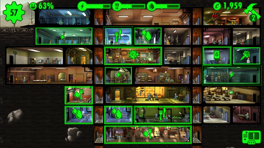 Скриншот Fallout Shelter [v.1.13.0] (2016) PC